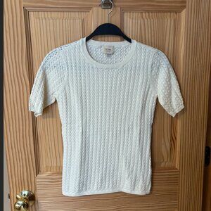 Elie by Elie Tahari Dress Shirt Size XS Brand New in Light Cream